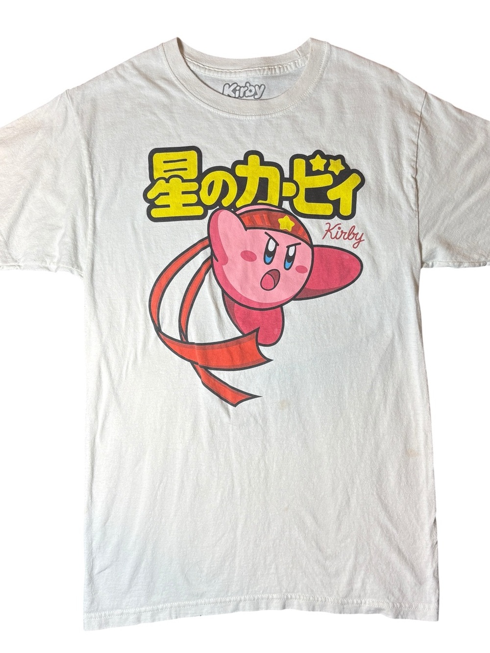Kirby Nintendo Graphic Tee Size Small